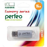Флешки и карты памяти  USB Flash  16GB Perfeo E01 economy series
