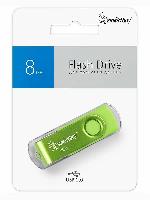 Носители информации   USB 2.0 накопитель Smartbuy 008 ГБ серия Twist Зелёный (SB008GB2TWAG)