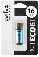 Носители информации   Perfeo USB 16GB E04 Blue economy series
