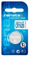 Элементы питания  Renata CR1620/1BL (|10/300)