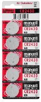 Элементы питания  MAXELL CR2430/5BL (|50)