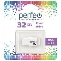 Носители информации   Perfeo USB 32GB M01 White