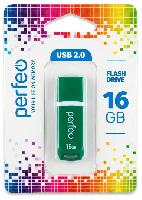 Носители информации   Perfeo USB 16GB C11 Green