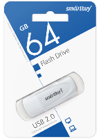 Флешки и карты памяти  USB Flash 64GB 2.0  SmartBuy Scout