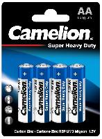 Элементы питания  Camelion R6/4BL BLUE Super Heavy Duty (CN) (|48/960)