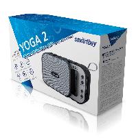 Портативные колонки  Колонка портативная Smartbuy YOGA 2, 5Вт, Bluetooth, MP3, FM-радио
