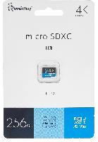 Носители информации   micro SDXC карта памяти Smartbuy 256 ГБ серия Ultra U3/A2/V30; 165/150 МБ/с, без адаптеров
