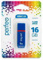 Носители информации   Perfeo USB 16GB C11 Blue