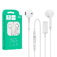 Наушники  Наушники проводные vdenmenv DR09 EarPods Type-C с микрофоном 1,2м