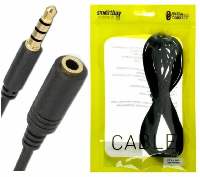 Аудиокабели  Аудиокабель-удлинитель с 3.5(M) на 3.5(F) Smartbuy (КА-323-250) 3М