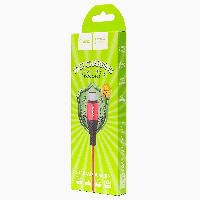 Кабель Micro USB  Кабель Micro HOCO X38, 1m, Fast Charging текстильный, метал.наконечник 2,4A