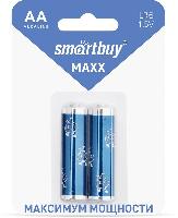Элементы питания  Батарейка алкалиновая Smartbuy MAXX LR6/2B (24/240) (SBBM-2A02B)