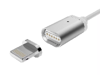 Кабель 8 pin  Кабель Магнитный lightning 5/5S/6/6S М12, с индикатором зарядки (упаковка коробка) 