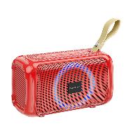 Колонки портативные  Колонка портативная Borofone, BR17, Cool sports, Bluetooth, цвет: красный