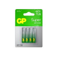 Элементы питания  GP LR03/4BL Super G-TECH (|40/320)