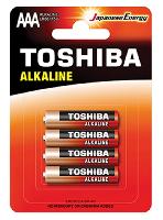 Элементы питания  Toshiba LR03/4BL Alkaline (|48/192)