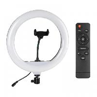 Кольцевые лампы  Кольцевая светодиодная лампа 32см с пультом+ держатель для телефона (без штатива)
