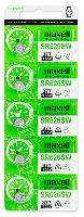 Элементы питания  MAXELL 377 SR626SW/5BL GREEN (CN) (|100/2000)