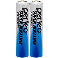 Элементы питания  Батарейка Perfeo LR03/2SH ААА Super Alkaline ( 2 шт. в пленке)