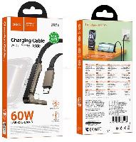 Кабели  Кабель Type-C HOCO U150 60W Type-C with Phone Holder чёрный