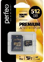 Носители информации   Perfeo microSDXC 512GB High-Capacity (Class 10) UHS-3 V30