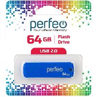 Носители информации   Perfeo USB 64GB C05 Blue