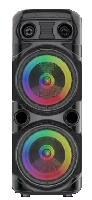 Портативные колонки  Акустическая система ZQS-8227(Bluetooth,USB,microSD, AUX, дисплей,FM, беспров.микр, EQ)