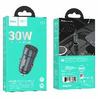 Зарядные устройства  АЗУ HOCO Z57 PD30W серый металл