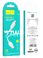 Кабель Type-C  Кабель Type-C HOCO Х96, 3А, 27W, 1м, PVC