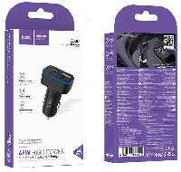 Зарядные устройства  АЗУ HOCO Z63B 48W PD30W+QC3.0 чёрный