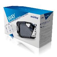 Портативные колонки  Колонка портативная Smartbuy WAY, 5Вт, Bluetooth, Фонарь, MP3, FM-радио