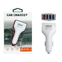 Автомобильные зарядные устройства  АЗУ +4USB "MRM"/Carlive 35W( MR-KC08/B882)  7A, в коробке, 12-32V, QC3.0, в коробке