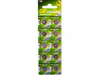 Элементы питания  Элемент питания GP LR55/10BL 191F AG8 Alkaline Cell