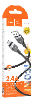 Кабель Micro USB  Кабель Micro HOCO X109, Silicone, 1 метр, 2.4А