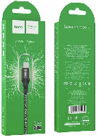 Кабель Type-C  Кабель Type-C HOCO X50 , 1 метр, 2.4A текстильный метал.наконечник, Data cable