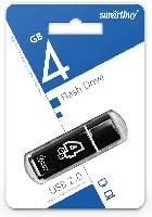 Носители информации   USB 2.0 накопитель Smartbuy 004 ГБ серия Glossy Чёрный (SB4GBGS-K)