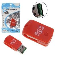 Картридеры  Мини картридер SD USB58 поворотный