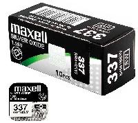 Элементы питания  MAXELL 337 SR416SW/10BOX