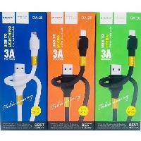 Кабель Micro USB  Кабель Micro RECRSI DA-28  3A  OD5.0  армированный 1м