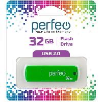 Носители информации   Perfeo USB 32GB C05 Green