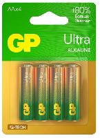 Элементы питания  GP LR6/4BL Ultra G-TECH (|40/320)