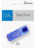 Носители информации   USB 3.0/3.1 накопитель Smartbuy 128 ГБ серия Glossy Тёмно-Синий (SB128GBGS-DB)
