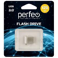 Носители информации   Perfeo USB 3.0 128GB M06 Metal Series