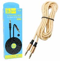 Аудиокабели  Кабель AUX 3.5 - 3.5 vdenmenv  DX05 текстильный,  2 метра