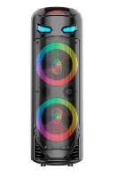Портативные колонки  Акустическая система ZQS-8237 (Bluetooth,USB,microSD, AUX, дисплей,FM, беспров.микроф, )30Wx2. 80 СМ