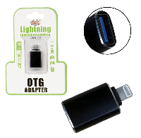 Кабели прочие, переходники  Переходник Lightning- USB A  (OTG) в блистере CQ066