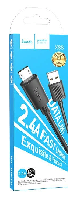 Кабель Micro USB  Кабель Micro HOCO X88 ,1 м, 2.4А, круглый кабель, Fast Charging