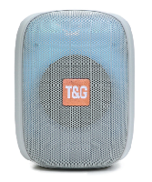 Портативные колонки  Колонка портативная TG609  (Bluetooth,USB, microSD, AUX,FM-радио) с подсветкой