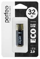 Носители информации   Perfeo USB 32GB E04 Black economy series