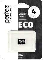 Носители информации   Perfeo microSD 4GB High-Capacity (Class 10) w/o Adapter economy series